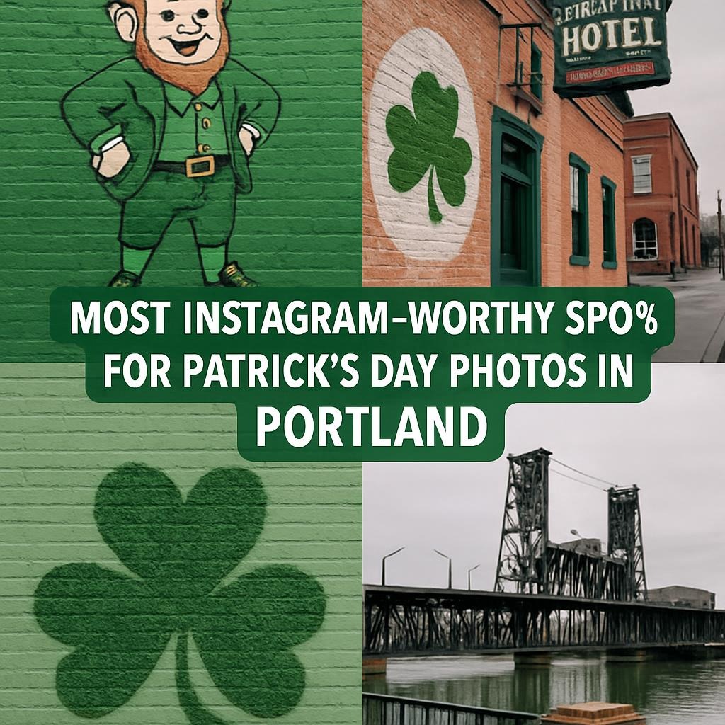 📸 Most Instagram-Worthy Spots for Patricks Day Photos in Portland