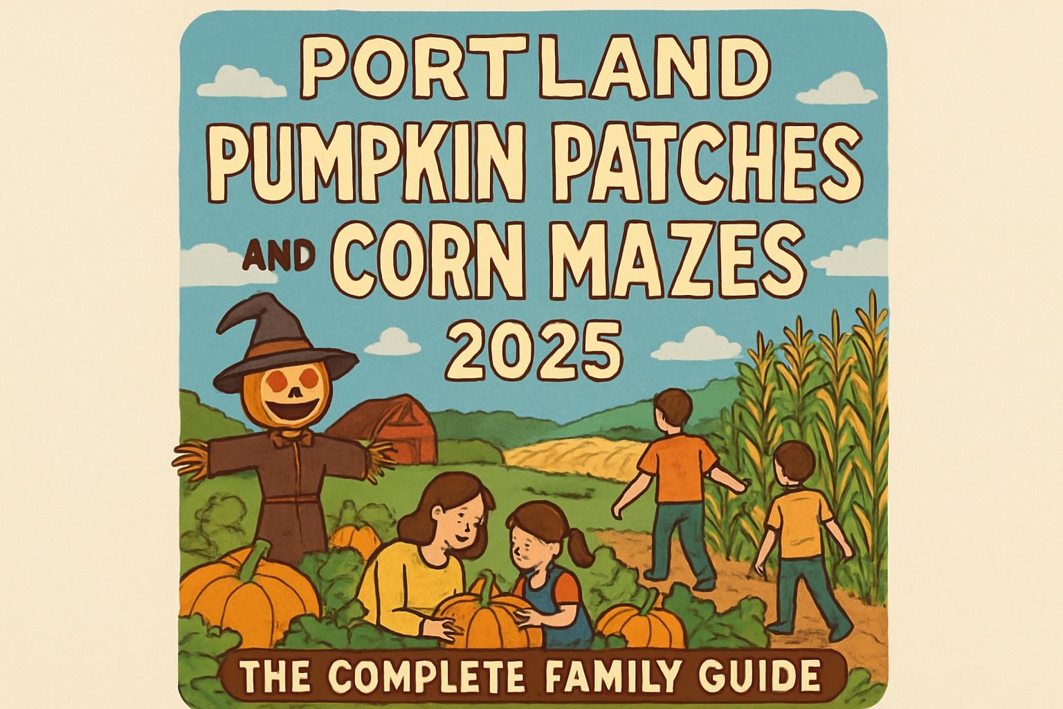 Portland Pumpkin Patches and Corn Mazes 2025: The Complete Family Guide 🎃🌽