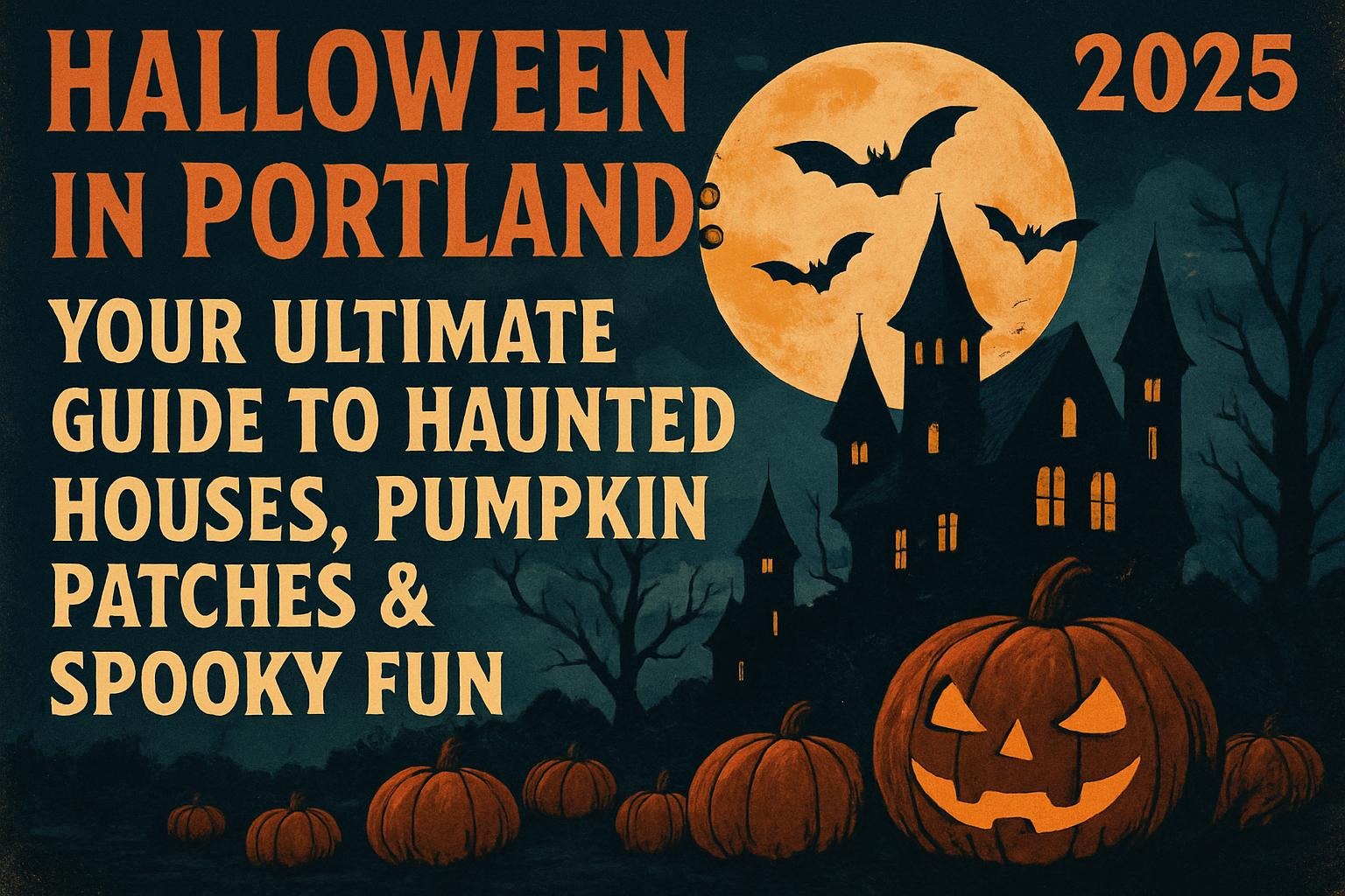 Halloween in Portland in 2025: Your Ultimate Guide to Haunted Houses, Pumpkin Patches & Spooky Fun