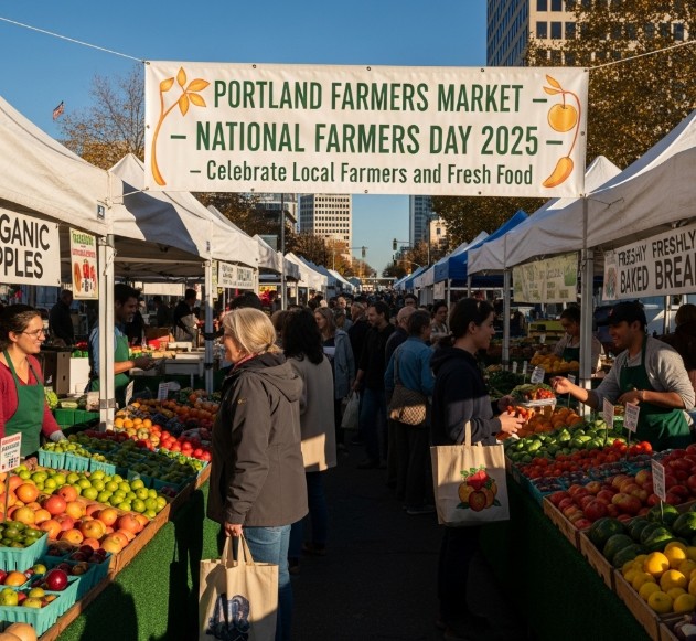 Portland Farmers Market National Farmers Day 2025 – Celebrate Local Farmers and Fresh Food
